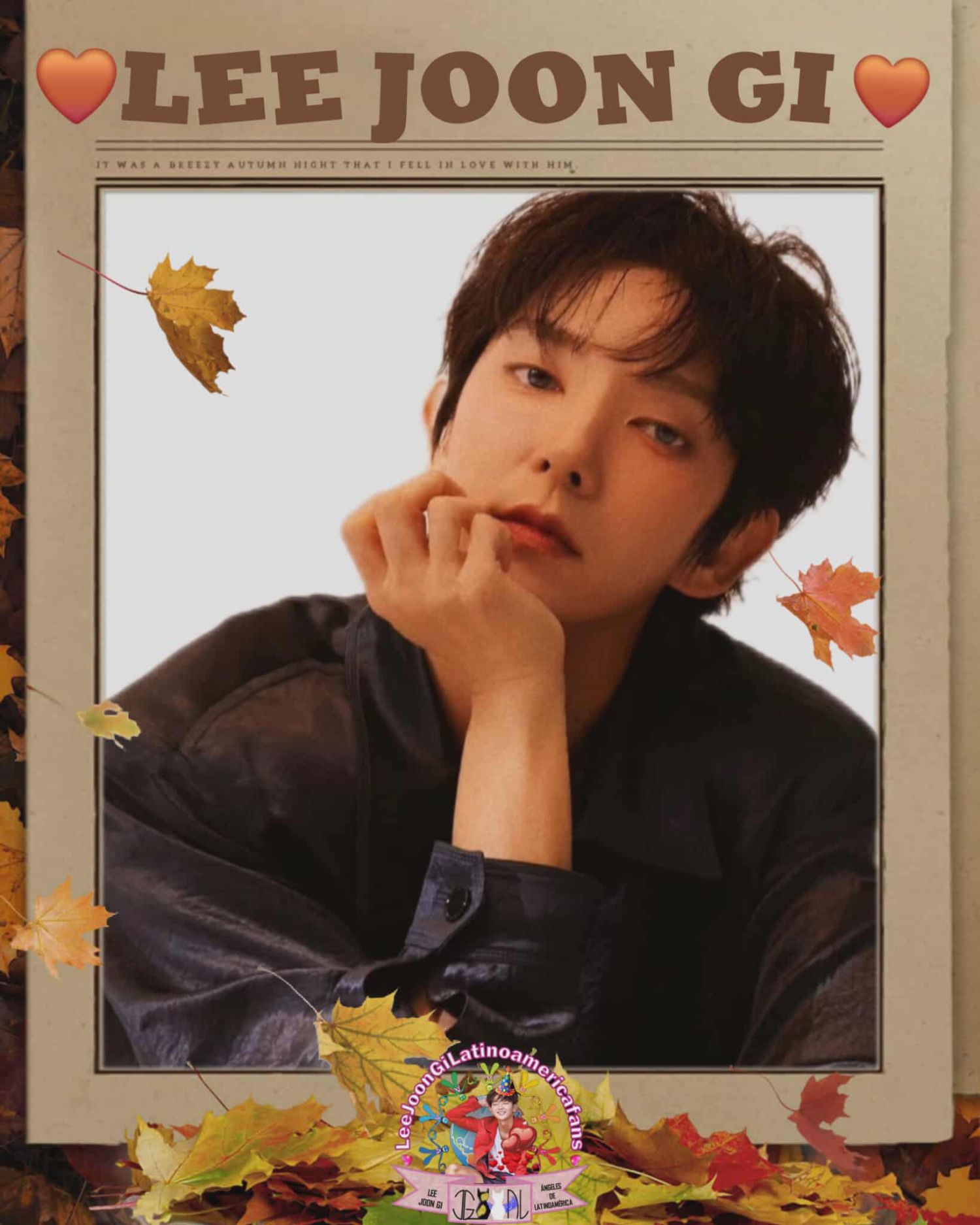 Behind-the-scenes cut of Lee Joongi