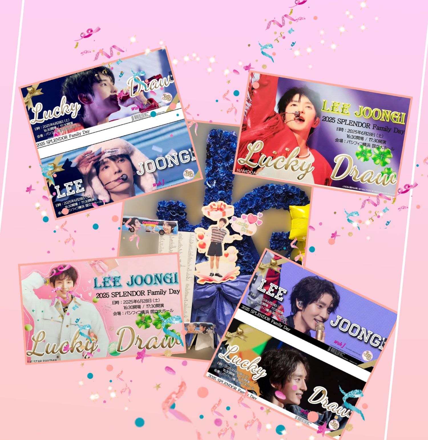 Behind-the-scenes cut of Lee Joongi