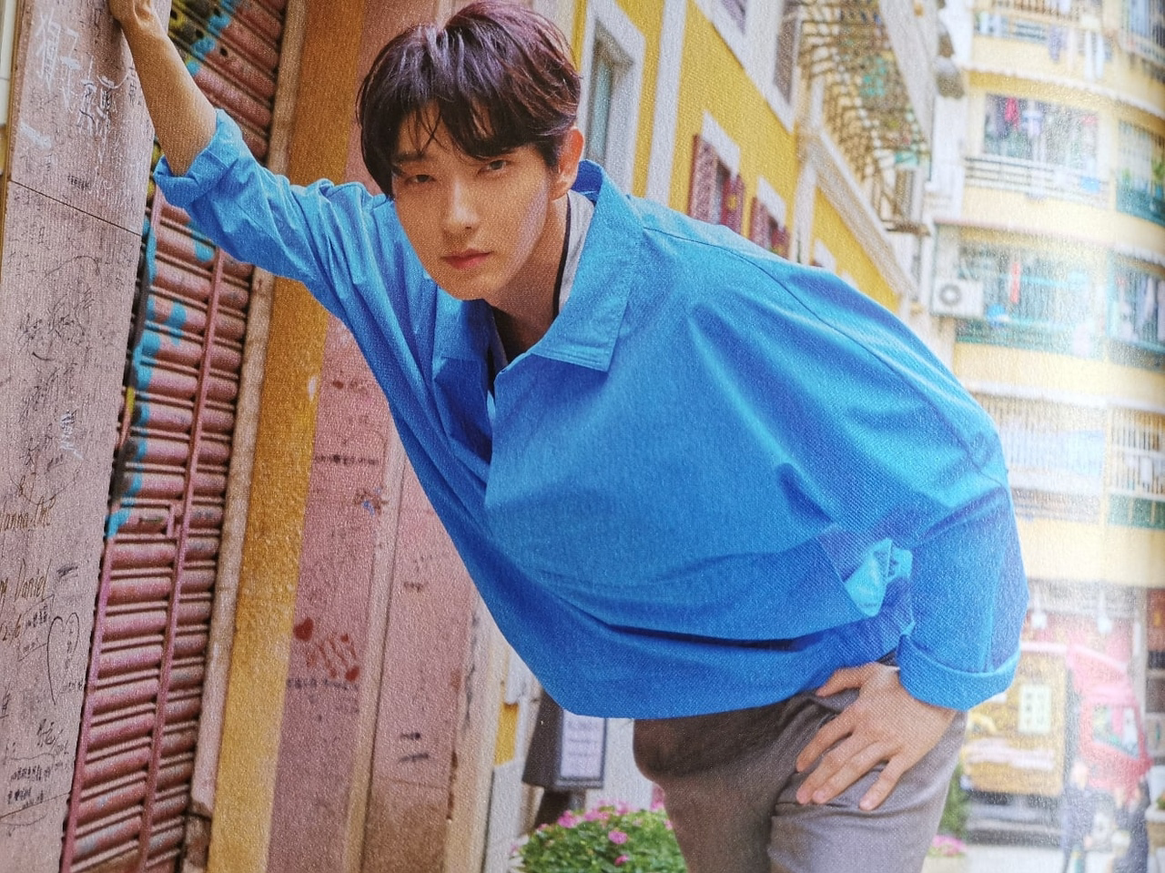 Recent activity shot of Lee Joongi