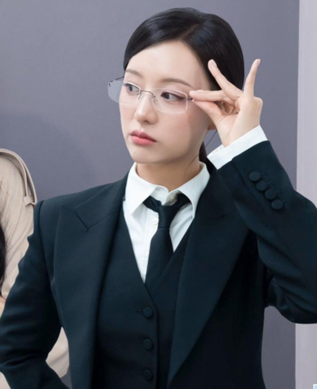 金智媛的幕后花絮