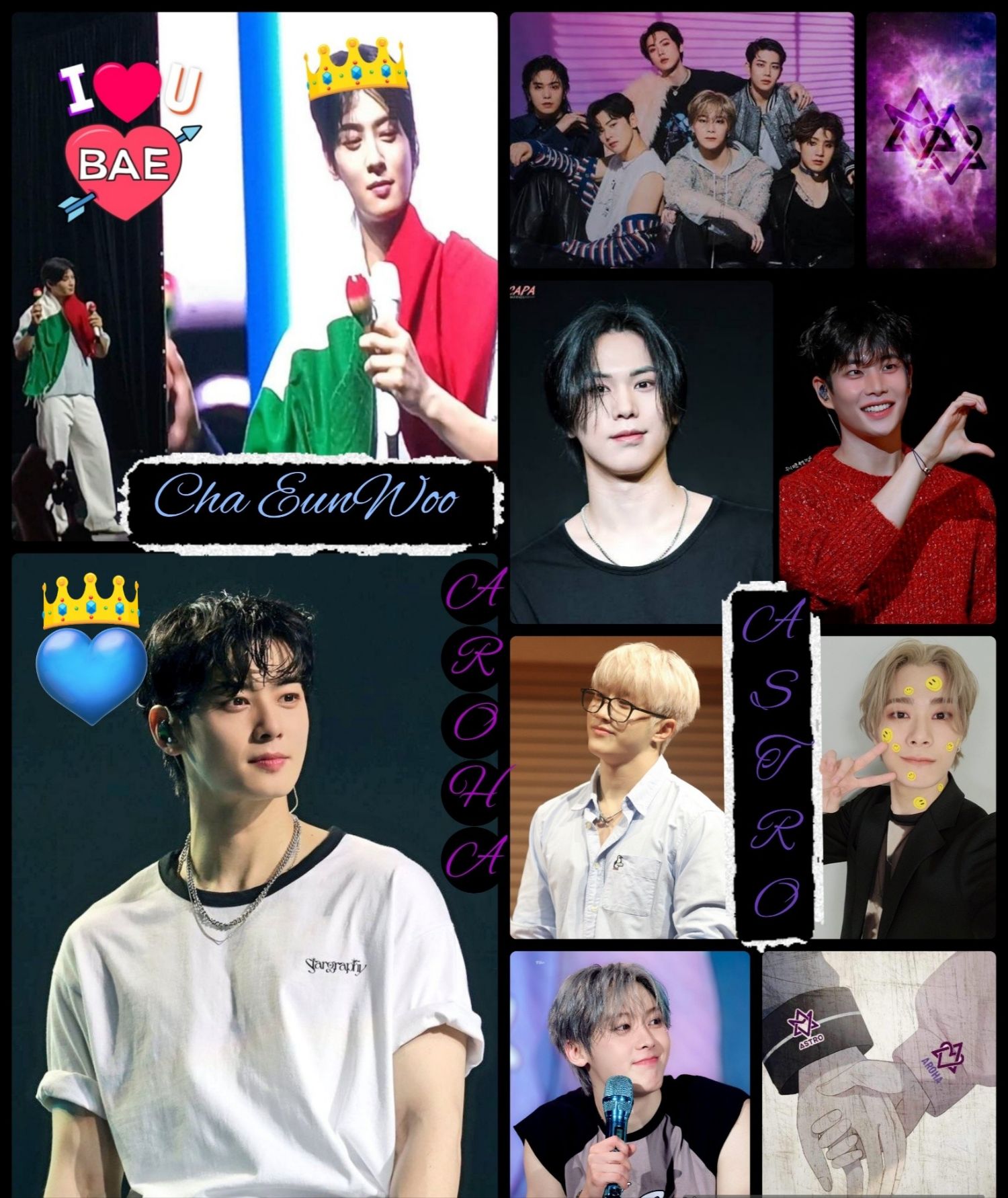 Behind-the-scenes cut of Cha Eunwoo