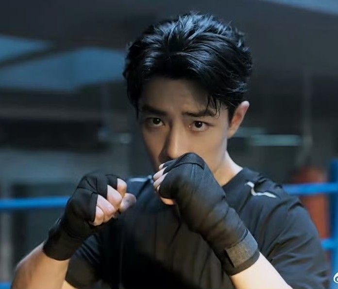 Behind-the-scenes cut of Xiao Zhan