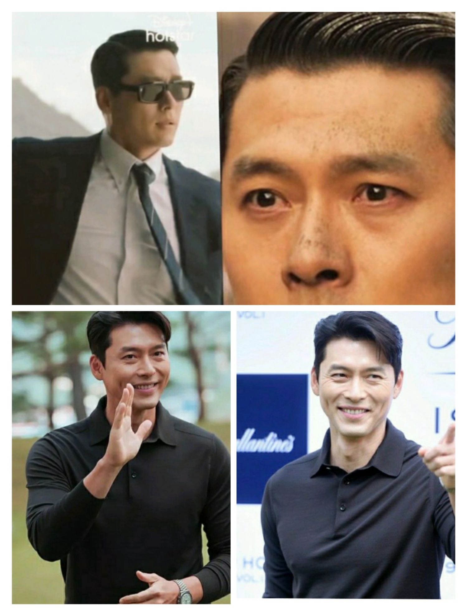 A moment captured by a fan of Hyun Bin