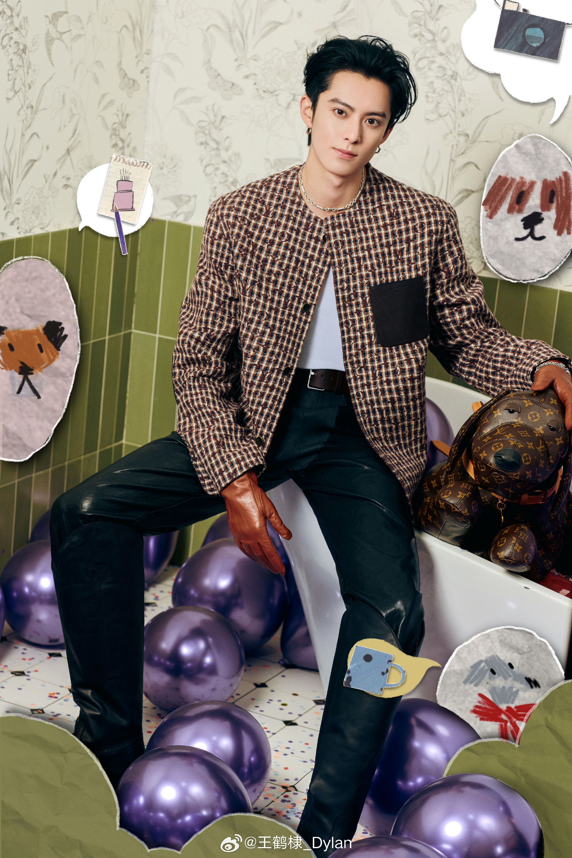 Recent activity shot of Dylan Wang