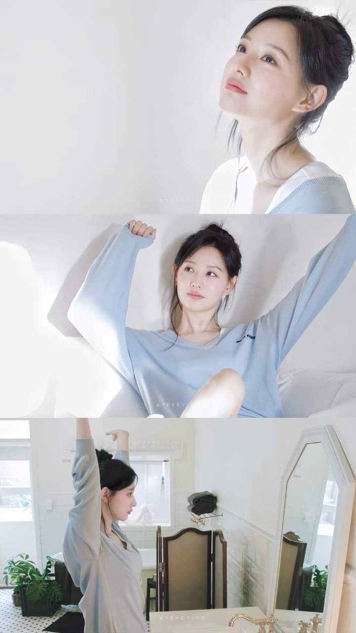 Behind-the-scenes cut of Kim Jiwon