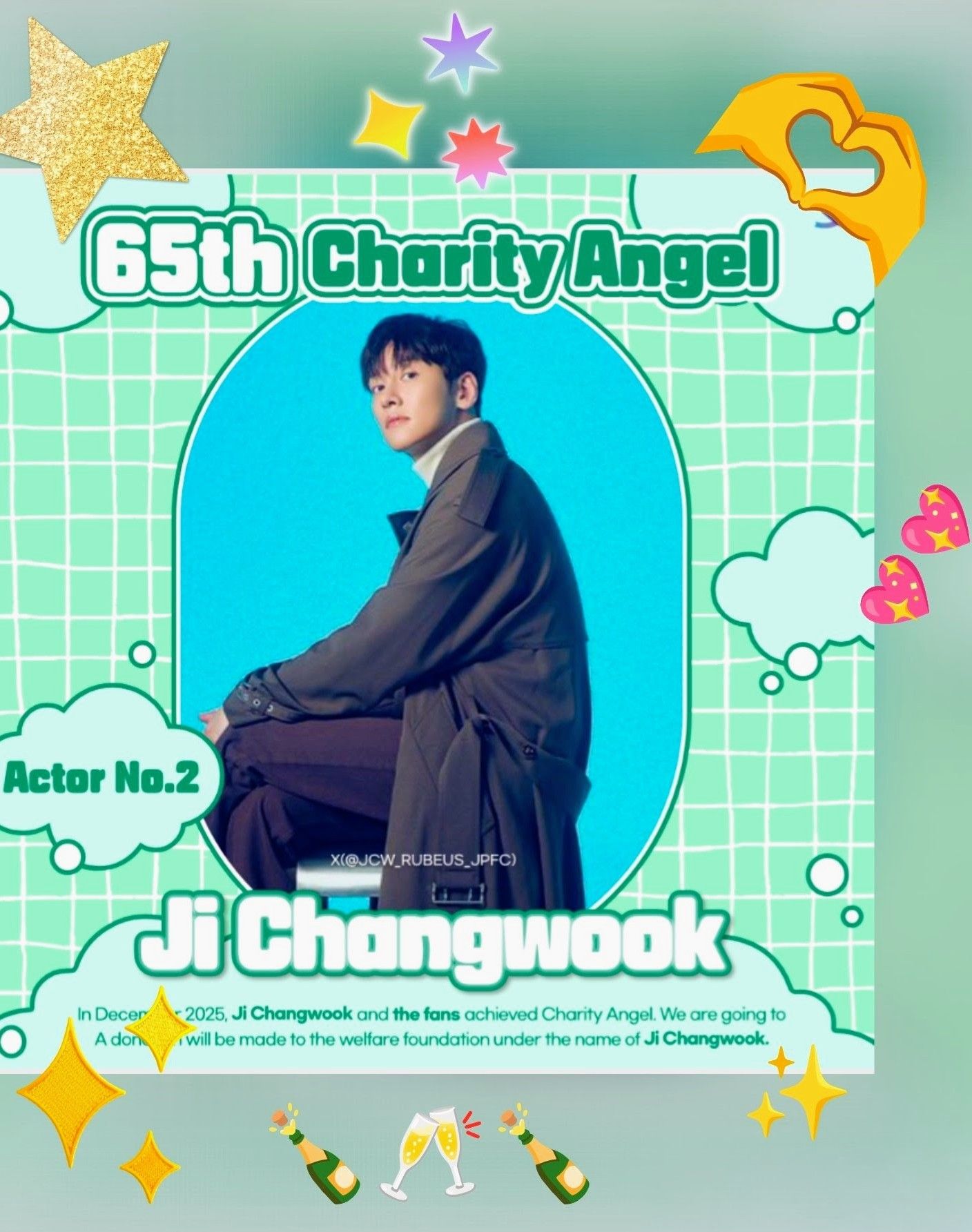 Behind-the-scenes cut of Ji Changwook