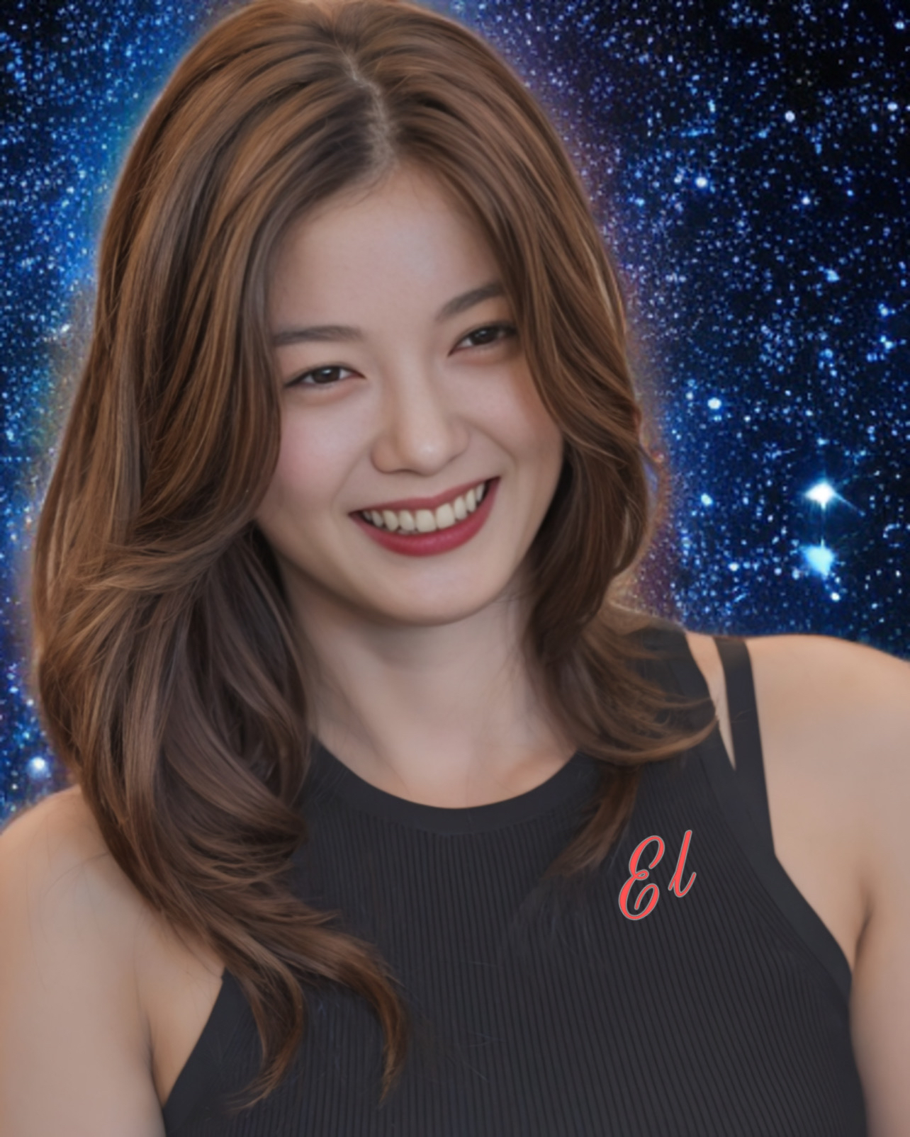 Behind-the-scenes cut of Kim Youjung