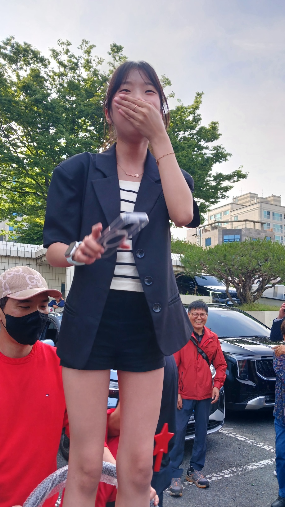 A moment captured by a fan of Bin Yeseo