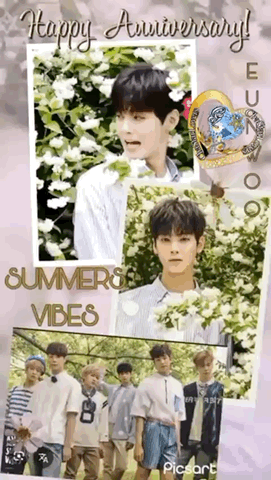 Recent activity shot of Cha Eunwoo