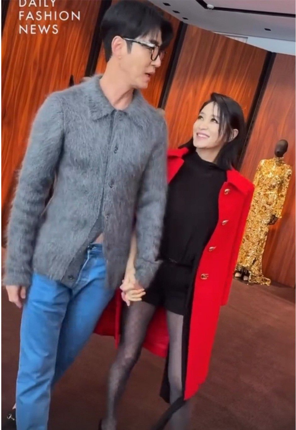 Behind-the-scenes cut of Kim Hyesoo