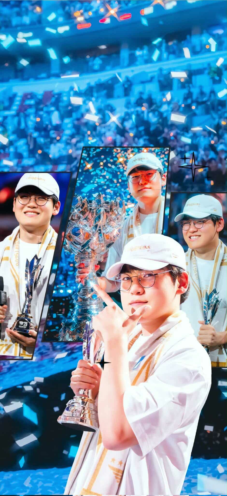 A moment captured by a fan of Gumayusi