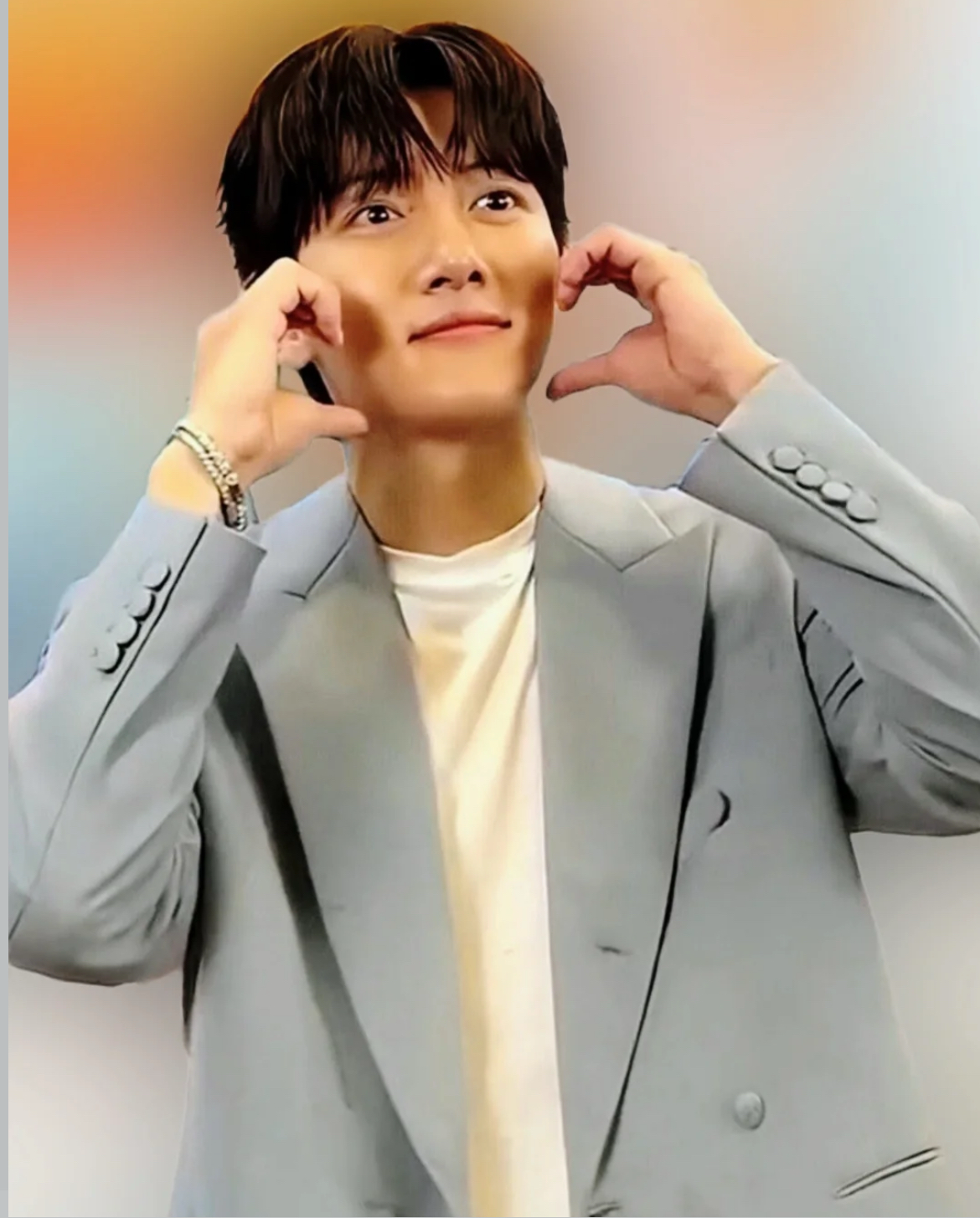 Behind-the-scenes cut of Ji Changwook