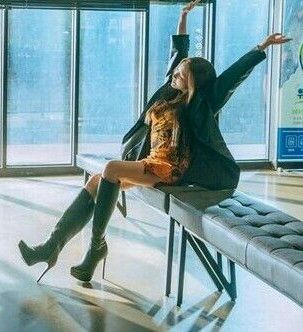 Recent activity shot of Park Minyoung