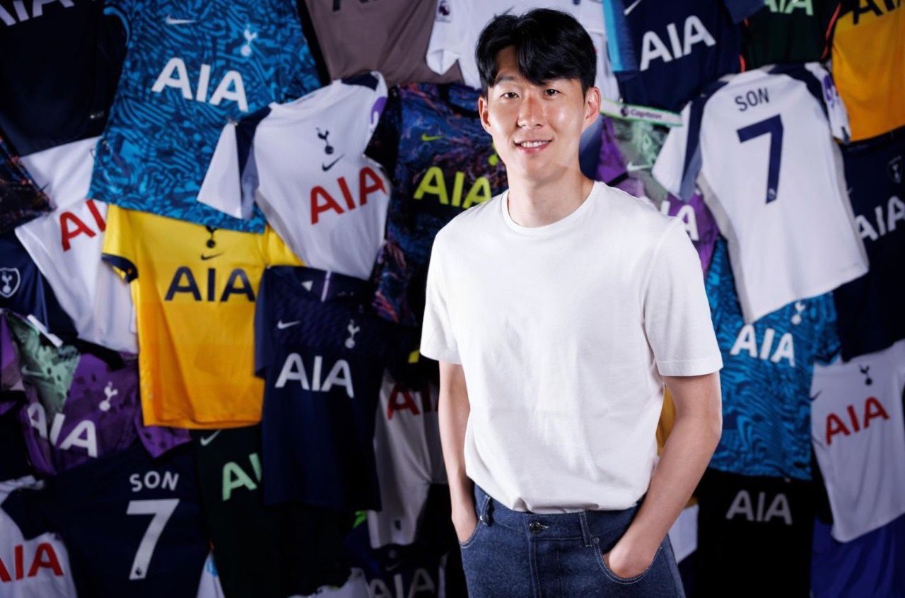 Latest photo of Son Heungmin
