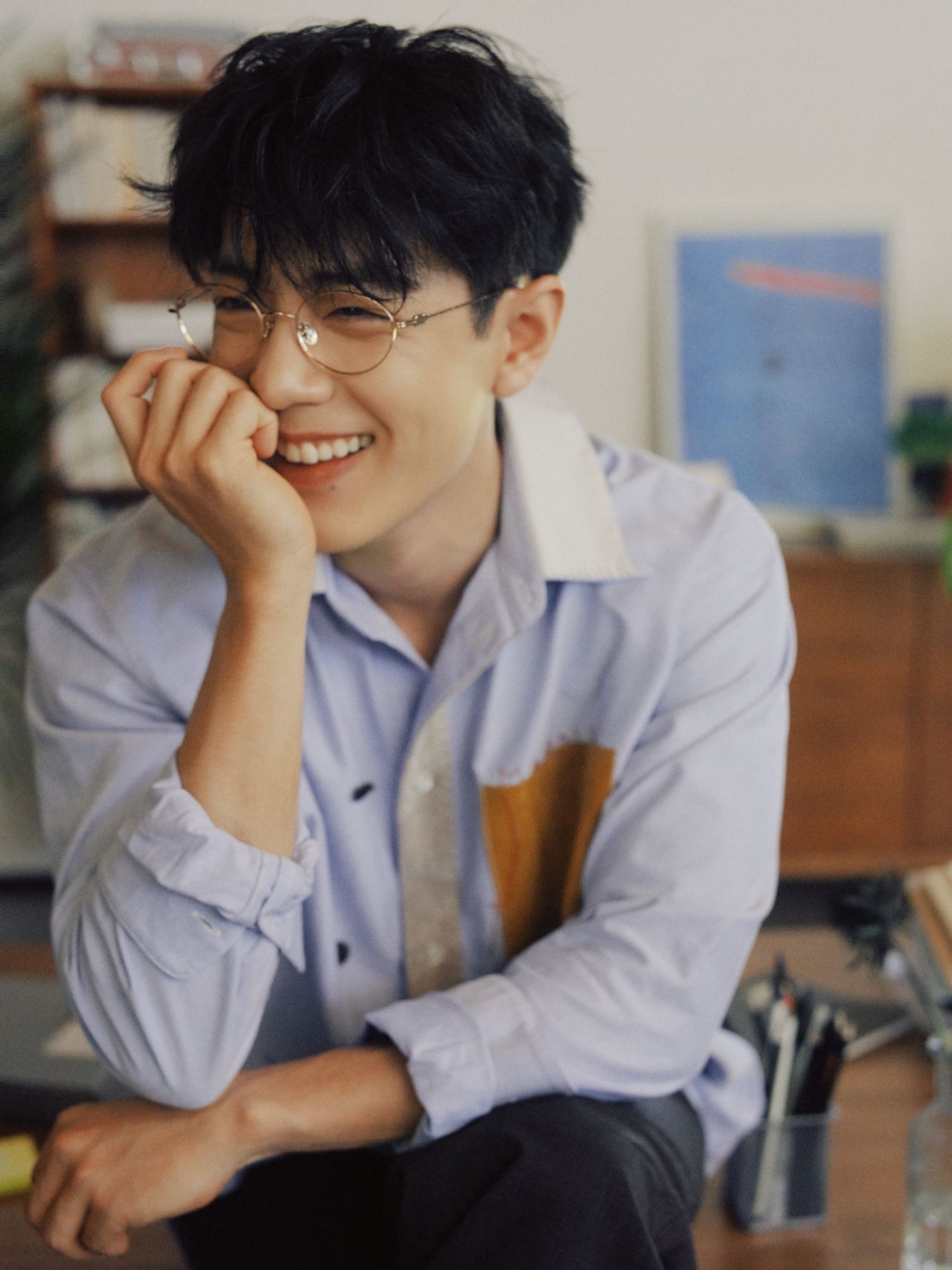 Behind-the-scenes cut of Xiao Zhan