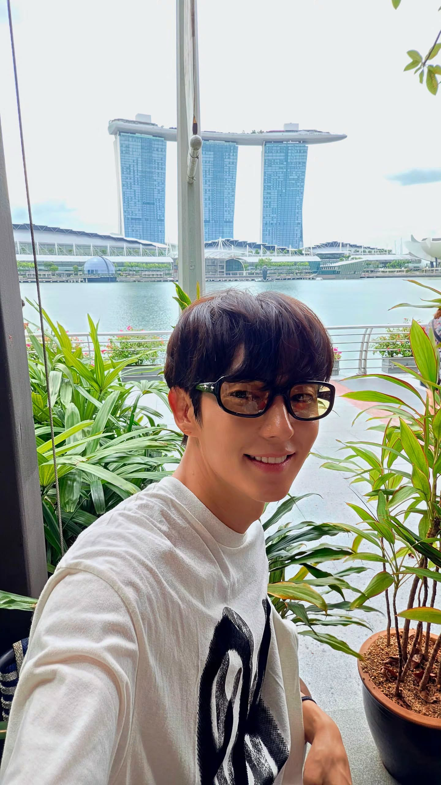 Recent activity shot of Lee Joongi