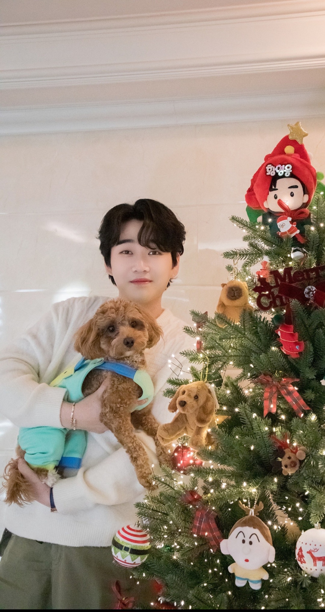 Special wallpaper made by Hwang Youngwoong's fans