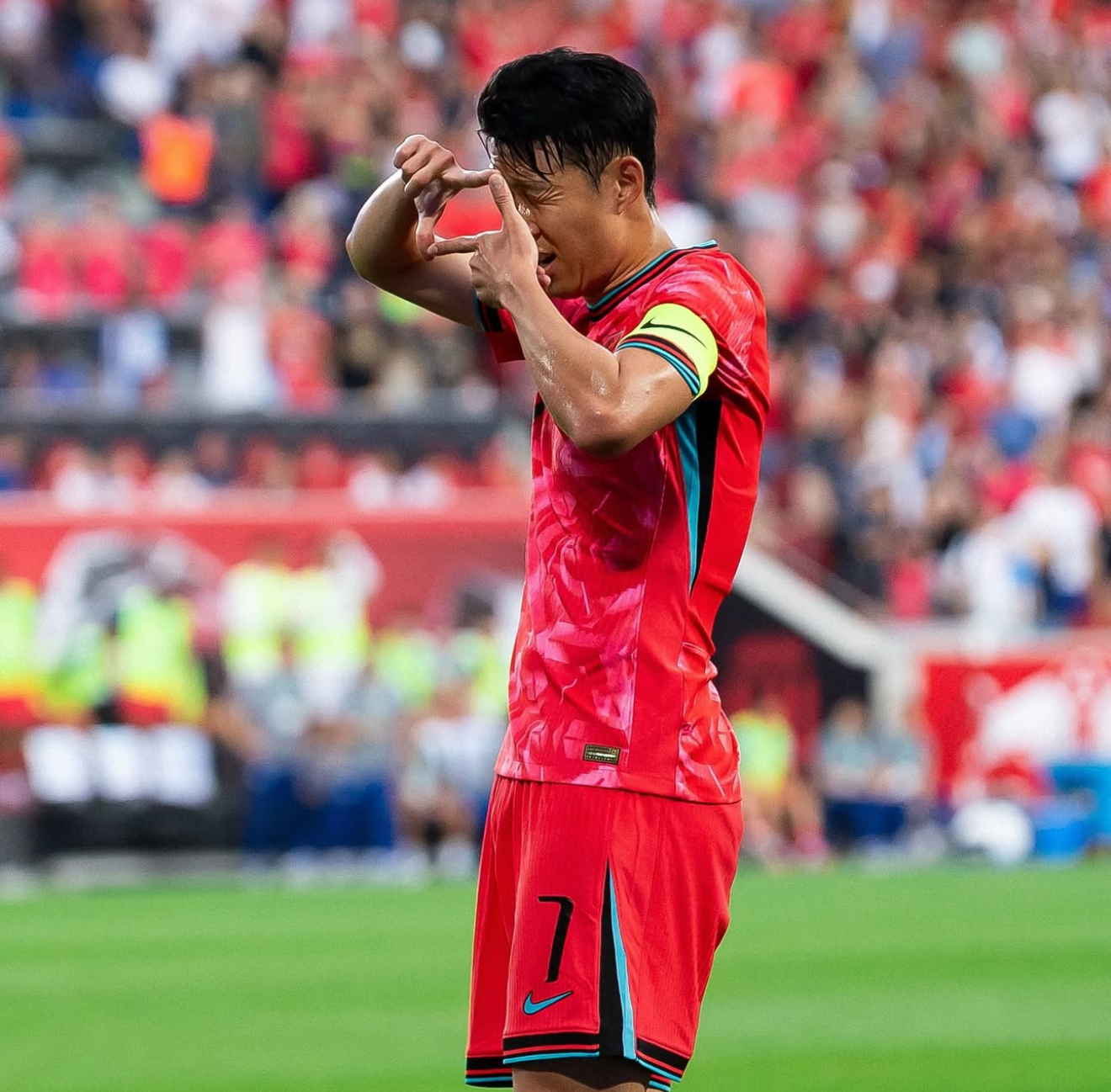 Recent activity shot of Son Heungmin