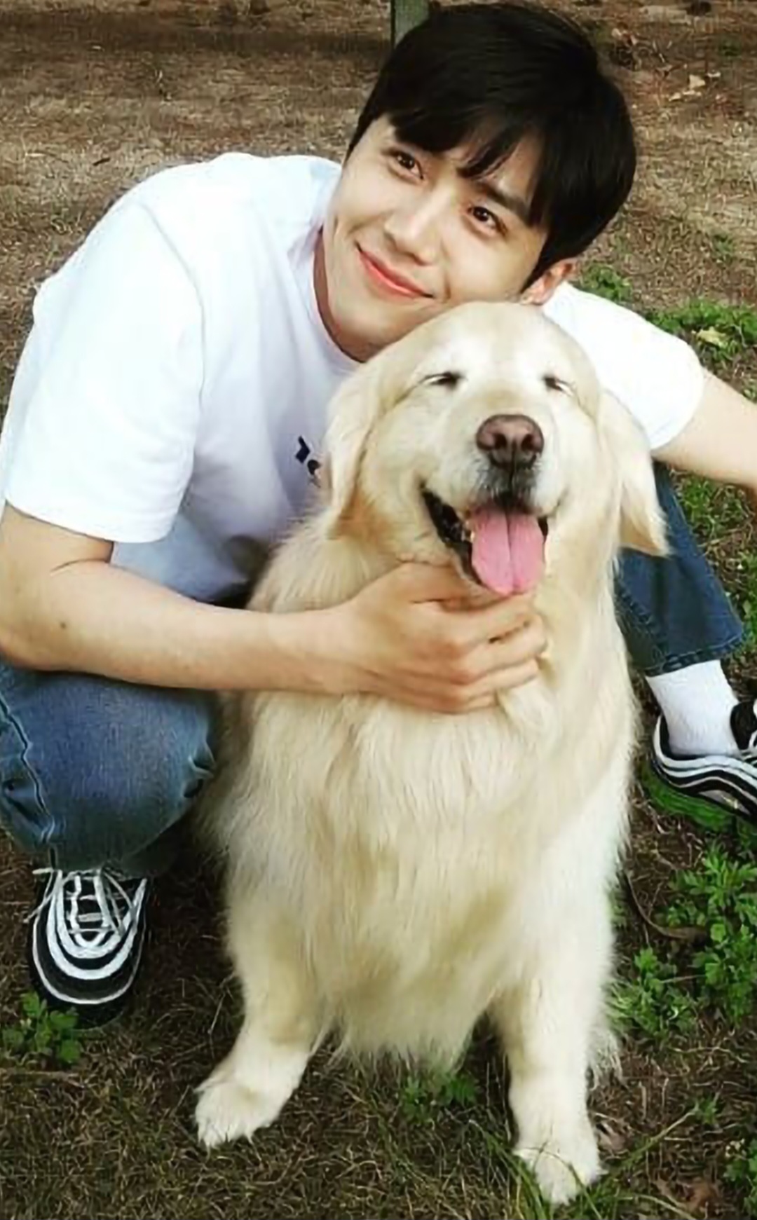 A moment captured by a fan of Kim Seonho