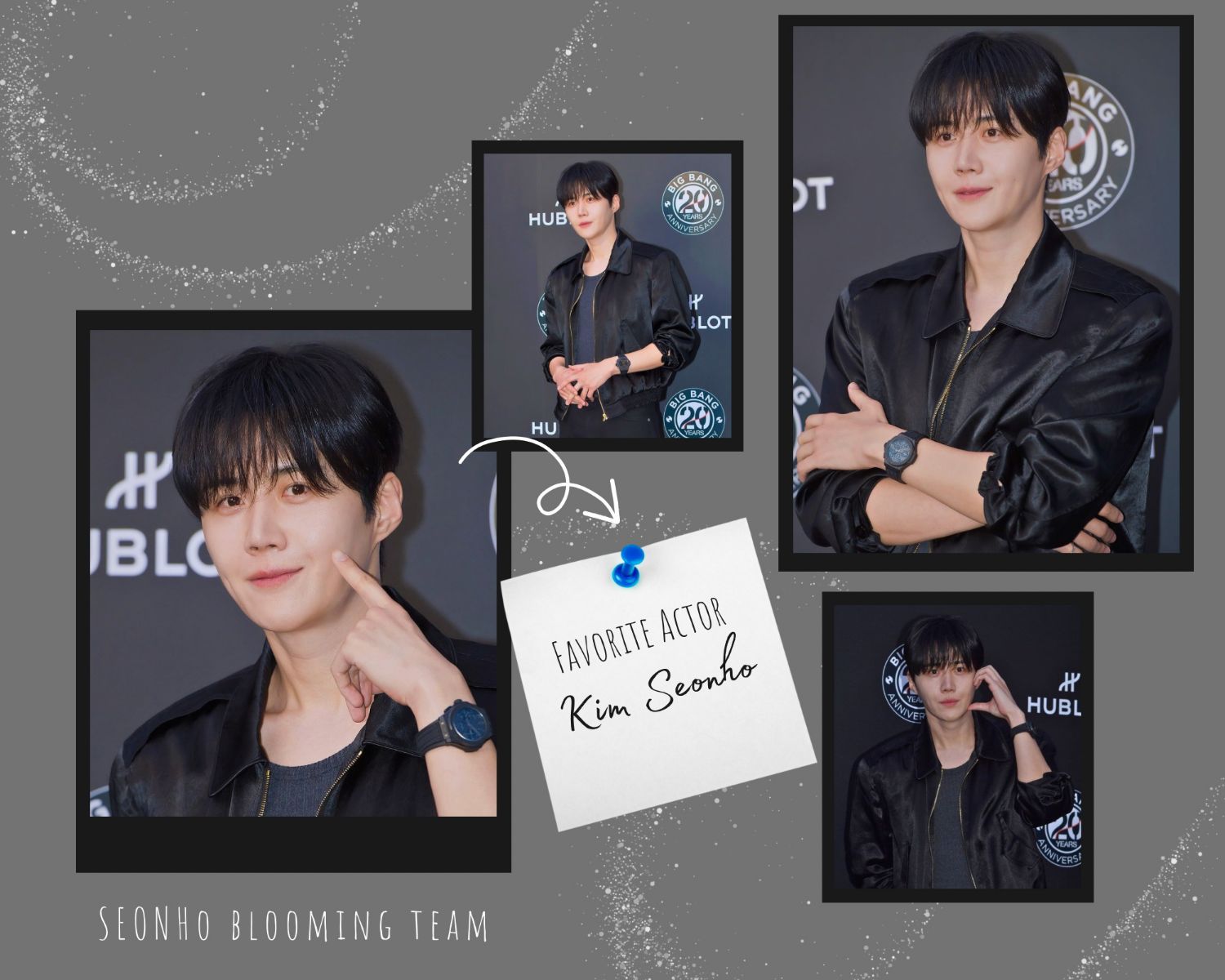 A moment captured by a fan of Kim Seonho