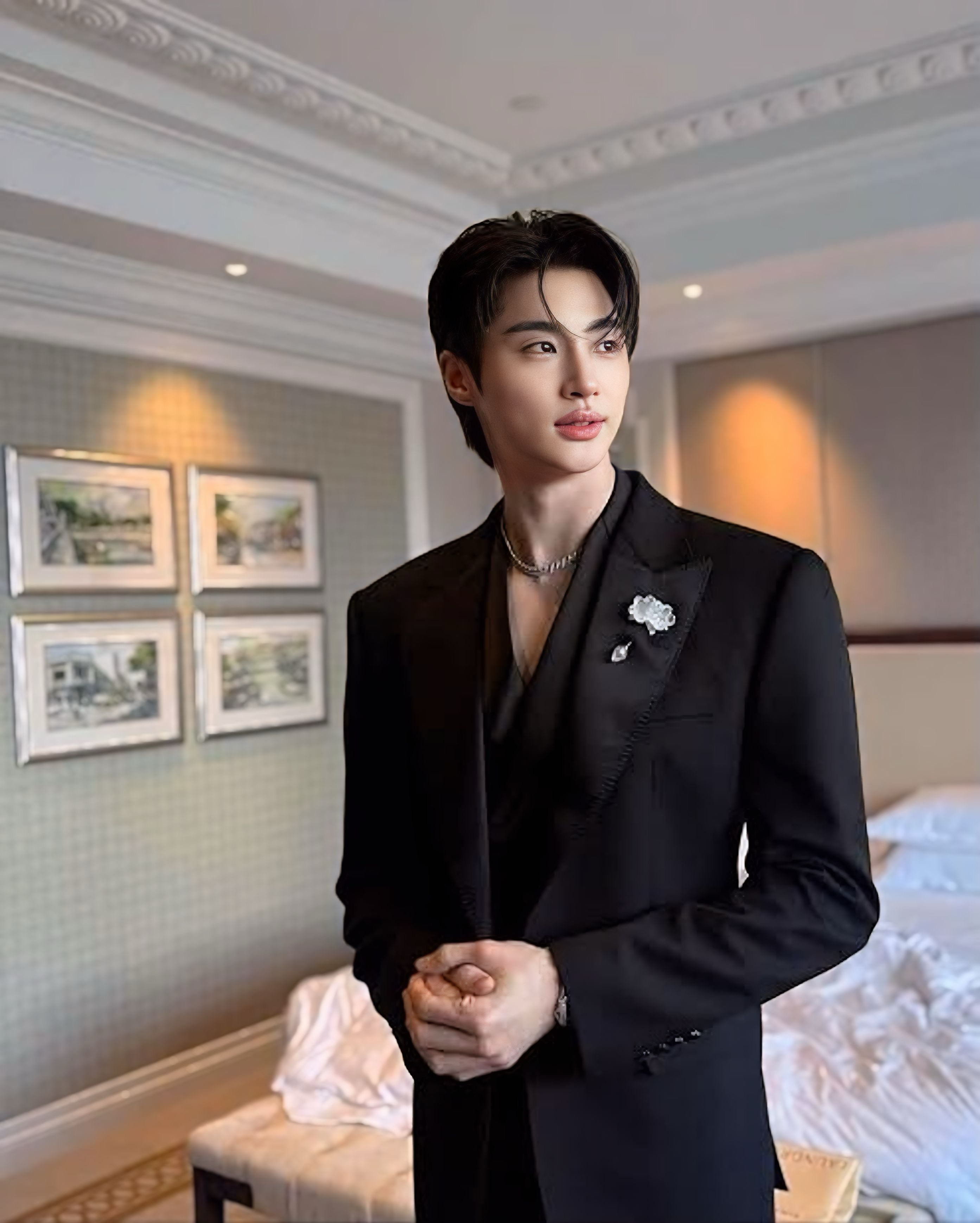 Recent activity shot of Byeon Wooseok