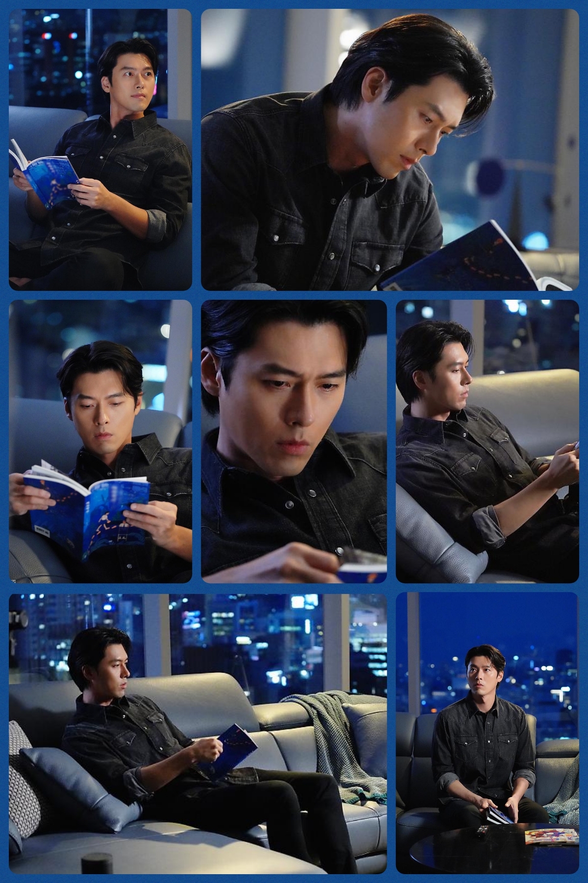 Behind-the-scenes cut of Hyun Bin