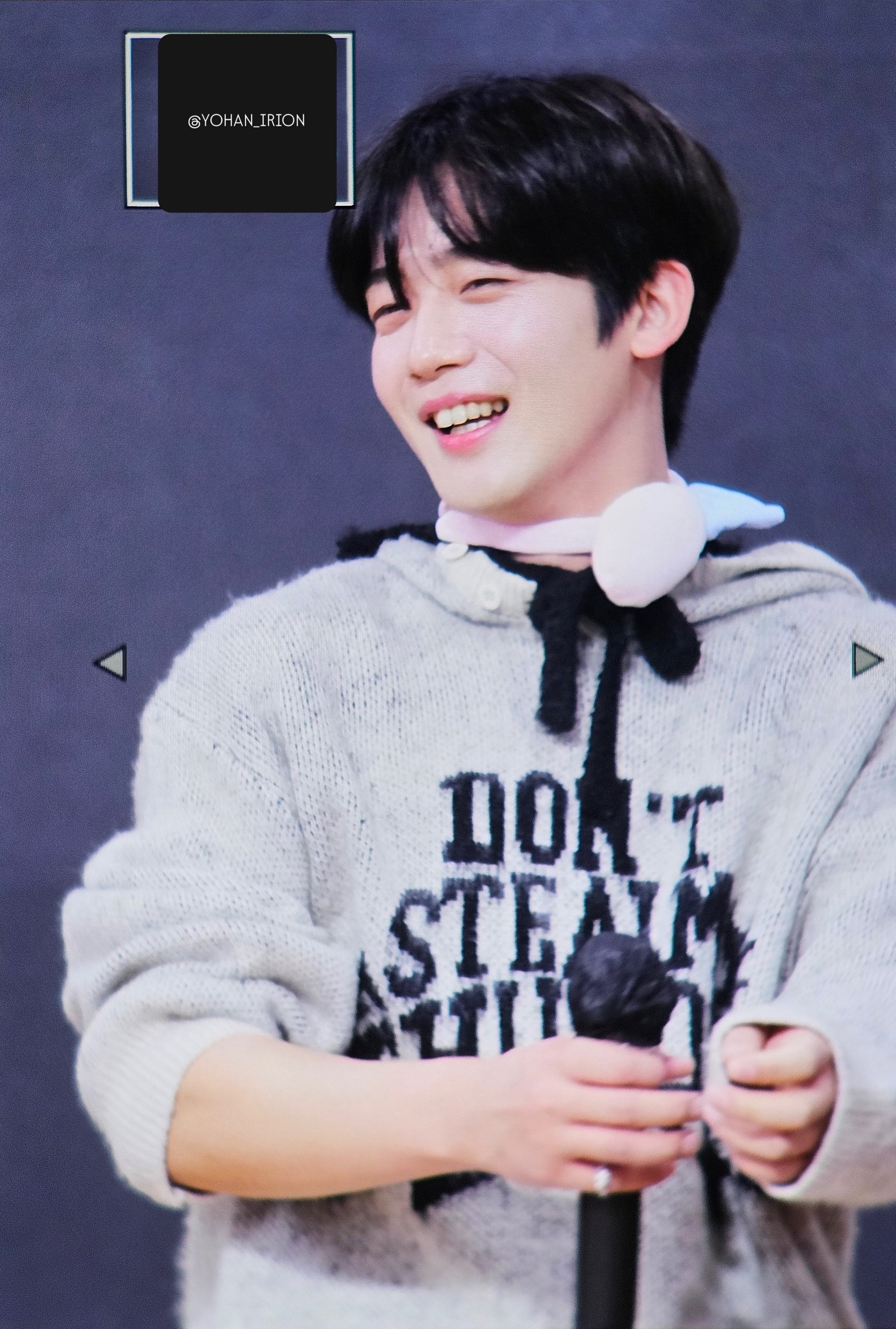 Behind-the-scenes cut of Kim Yohan