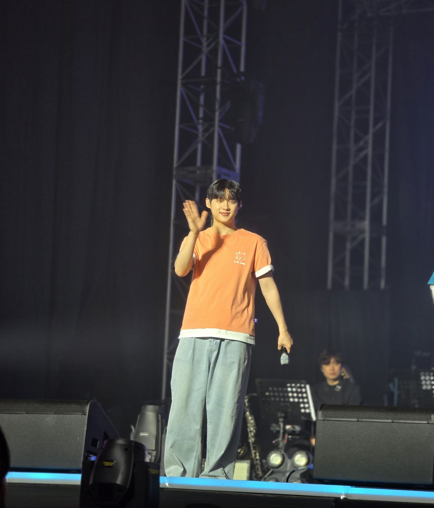 Recent activity shot of Choi Jaemyeong