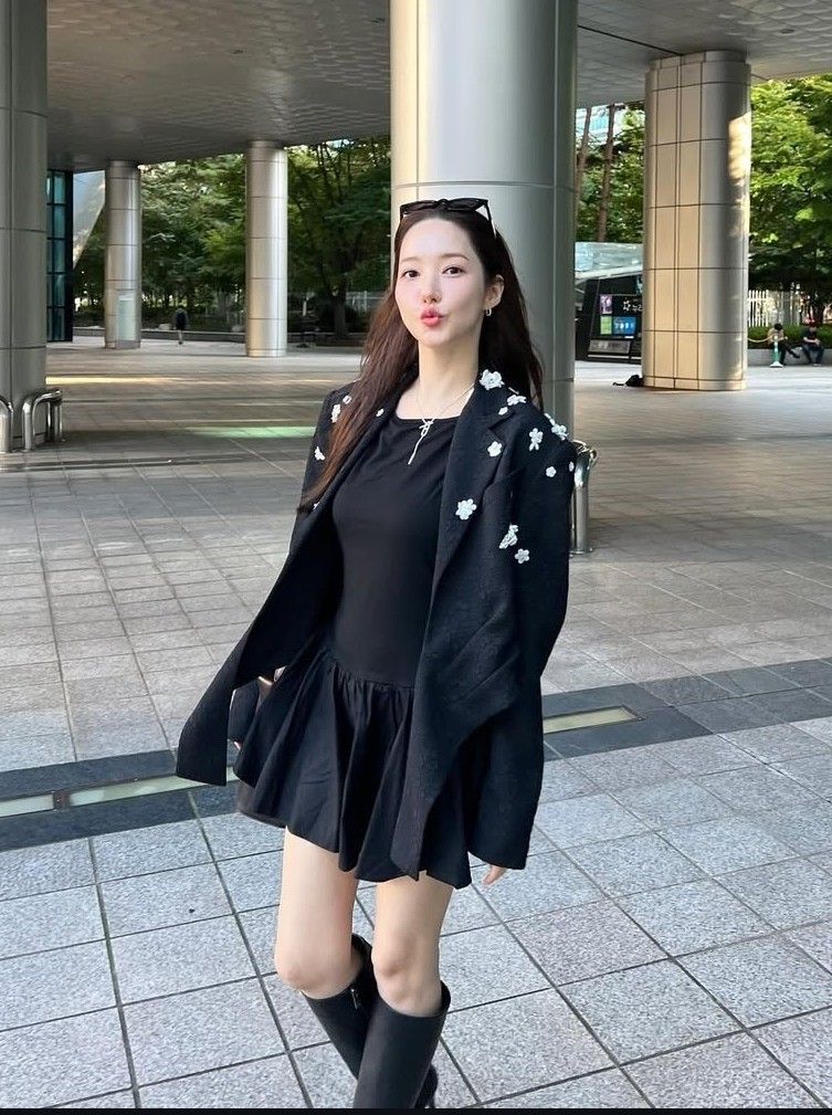 A moment captured by a fan of Park Minyoung