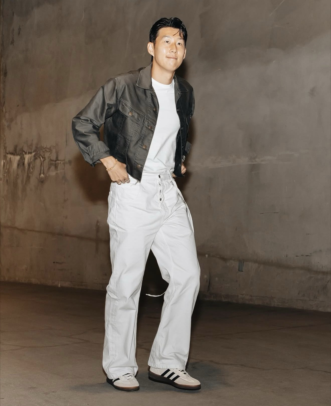 A moment captured by a fan of Son Heungmin