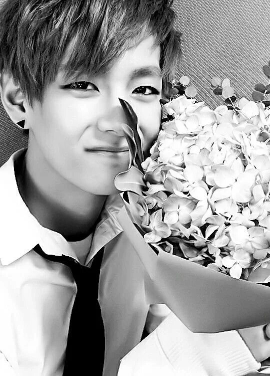 A moment captured by a fan of Kim Taehyung (V)