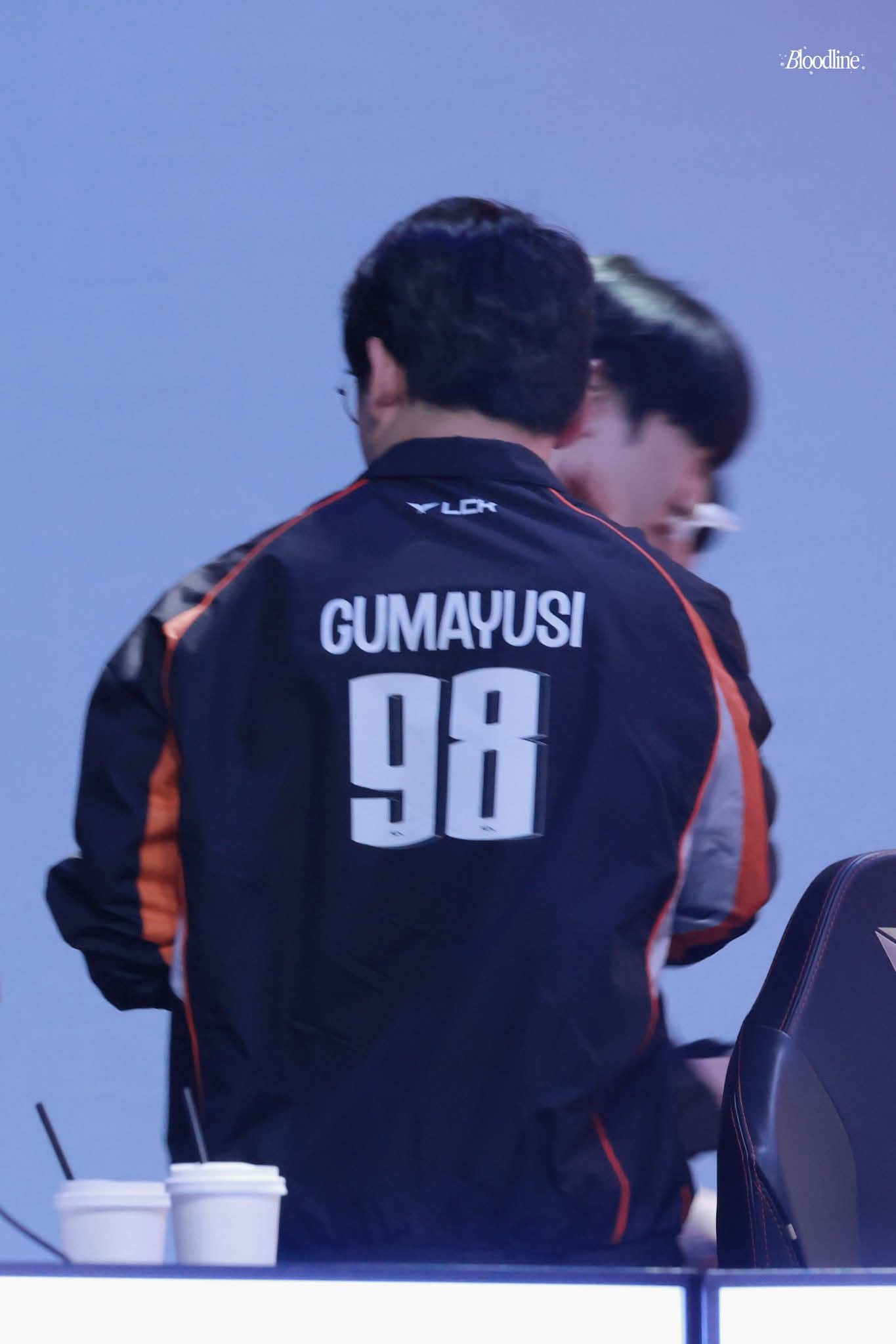 Recent activity shot of Gumayusi