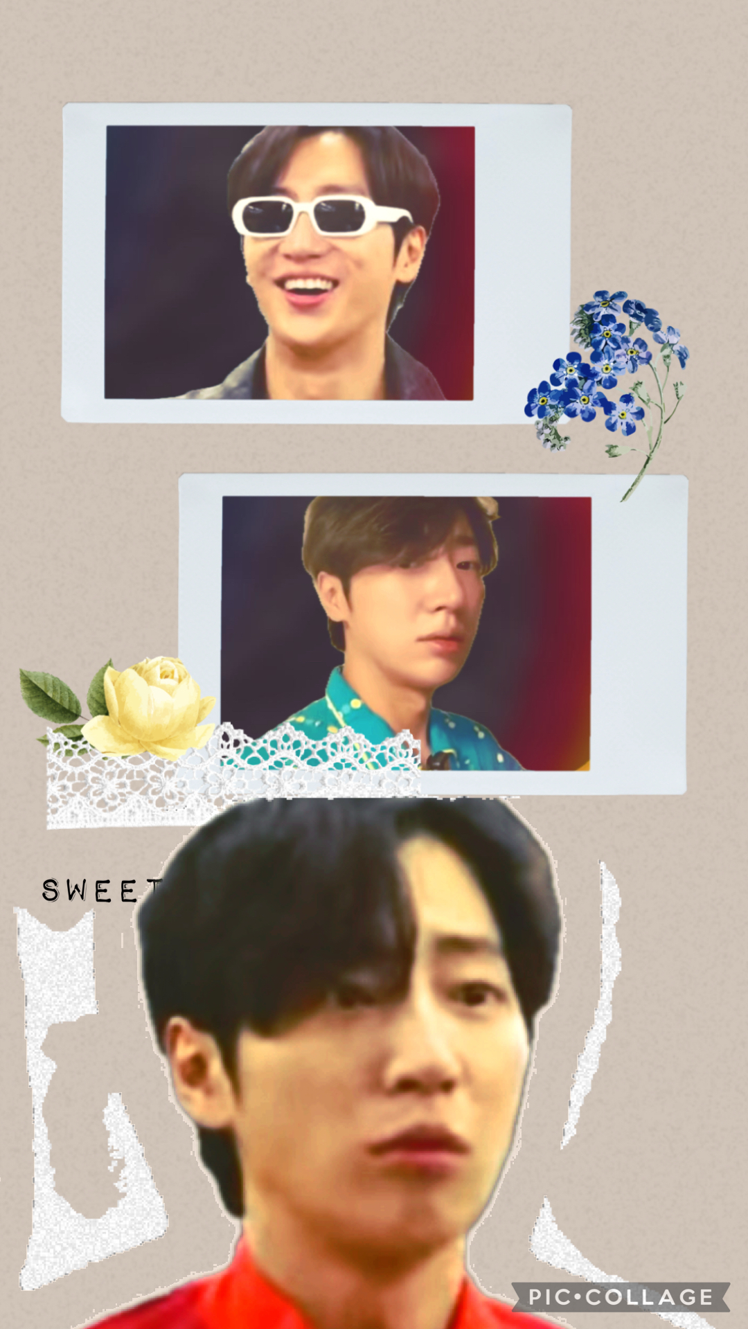 Emotional wallpaper shared by fans for Lee Sangyeob