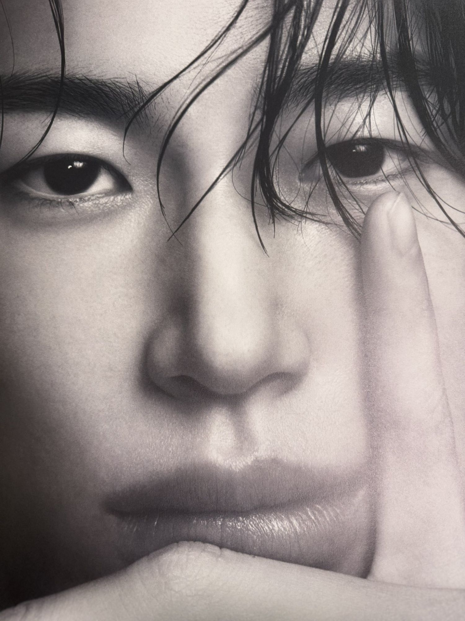 A moment captured by a fan of Byeon Wooseok