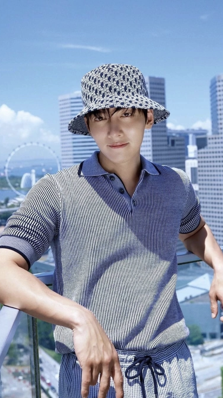 Special wallpaper made by Ji Changwook's fans
