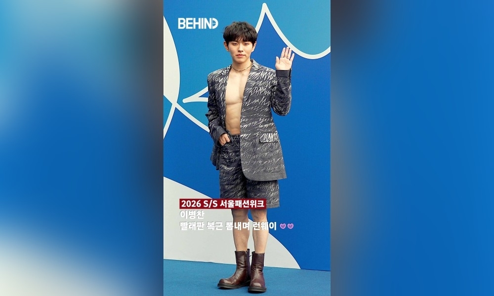 Behind-the-scenes cut of Lee Byeongchan