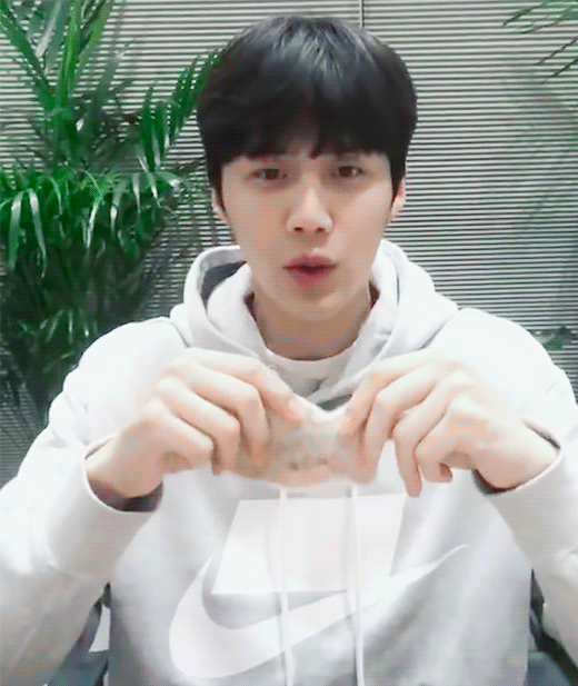 Recent activity shot of Kim Seonho