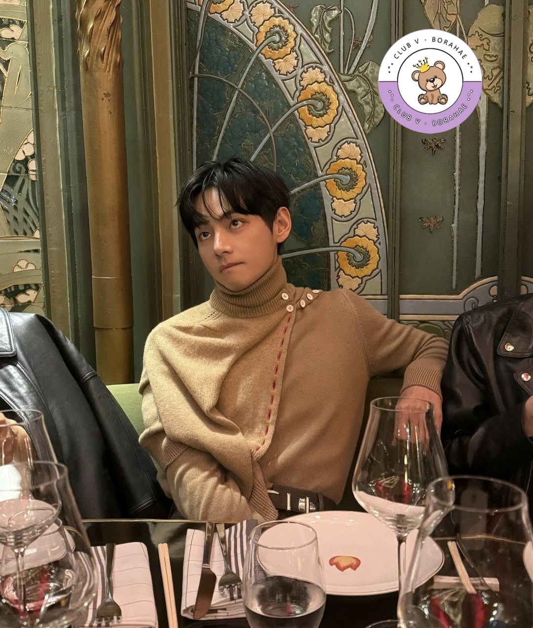 Recent activity shot of Kim Taehyung (V)