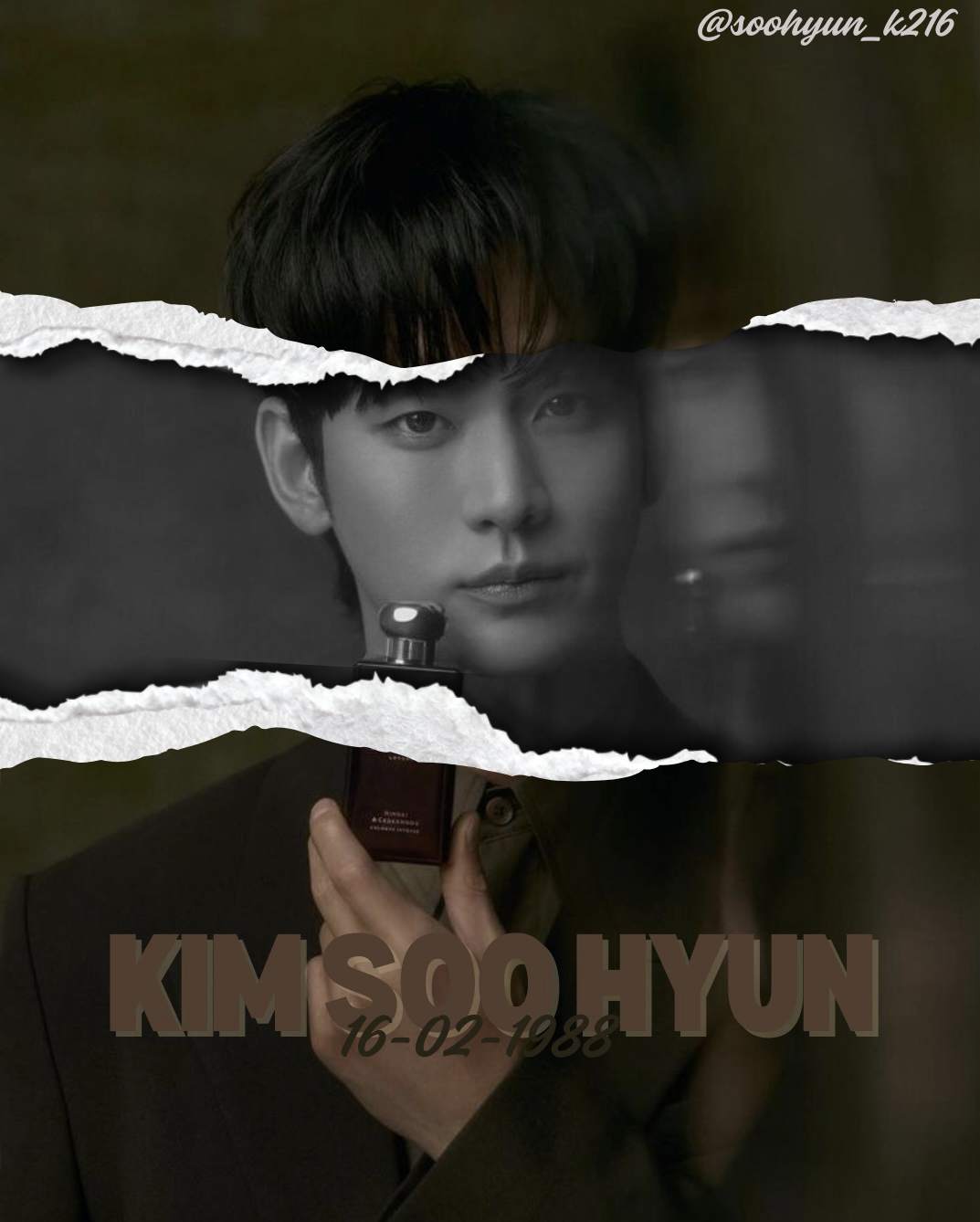 Recent activity shot of Kim Soohyun