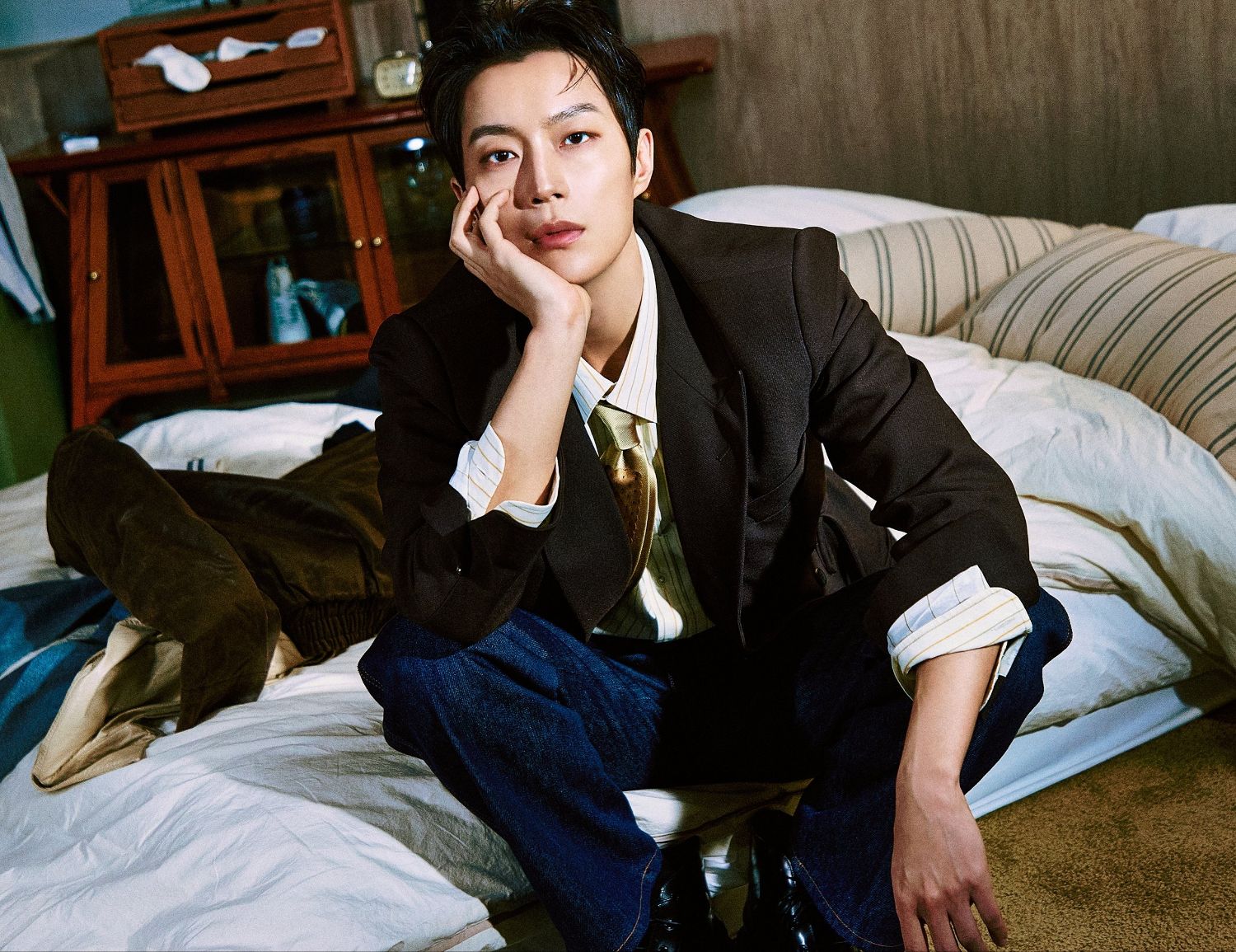 A moment captured by a fan of Yoon Doojoon