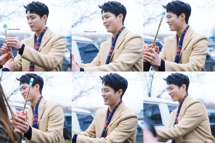 Behind-the-scenes cut of Park Bogum