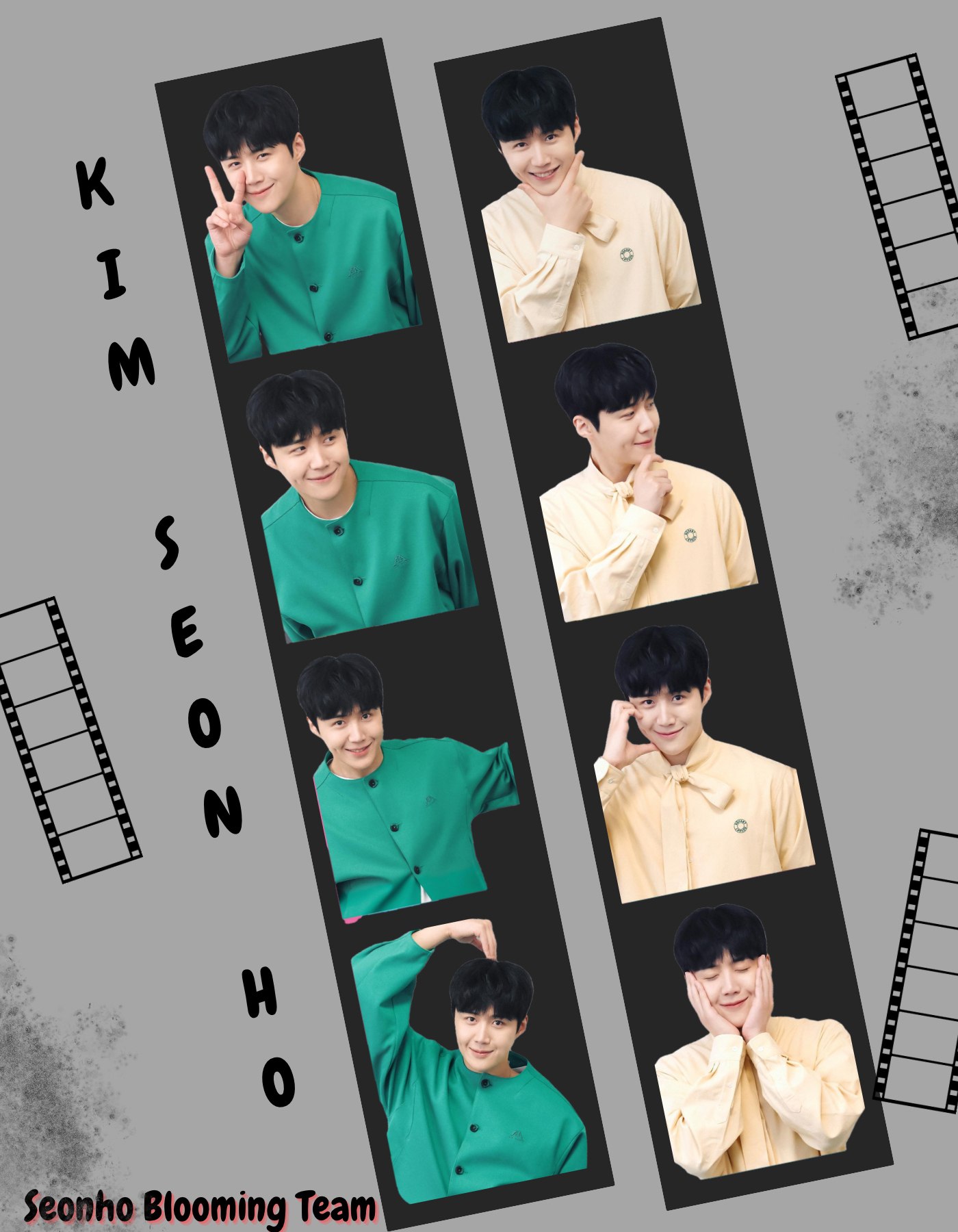 A moment captured by a fan of Kim Seonho