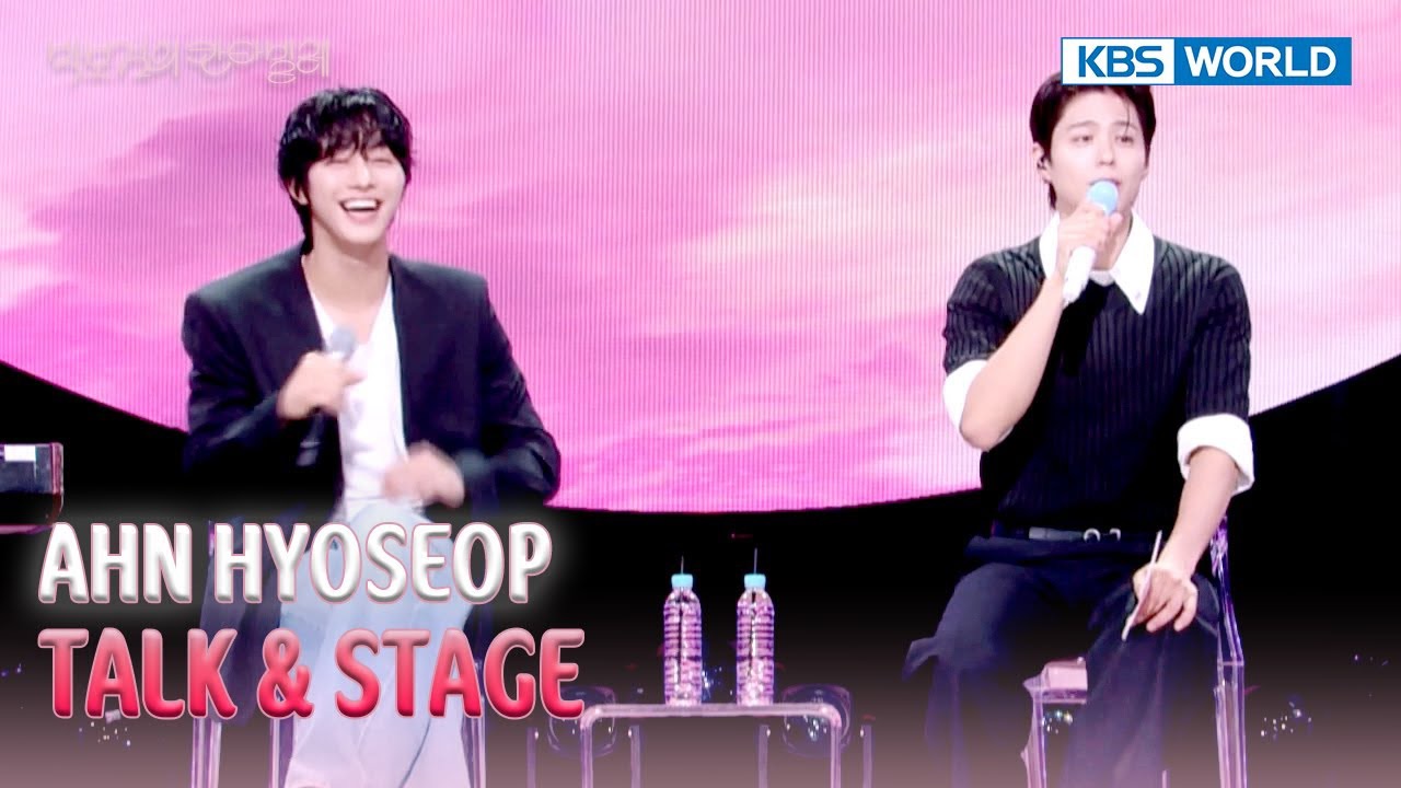 Cuplikan di balik layar dari Ahn Hyoseop