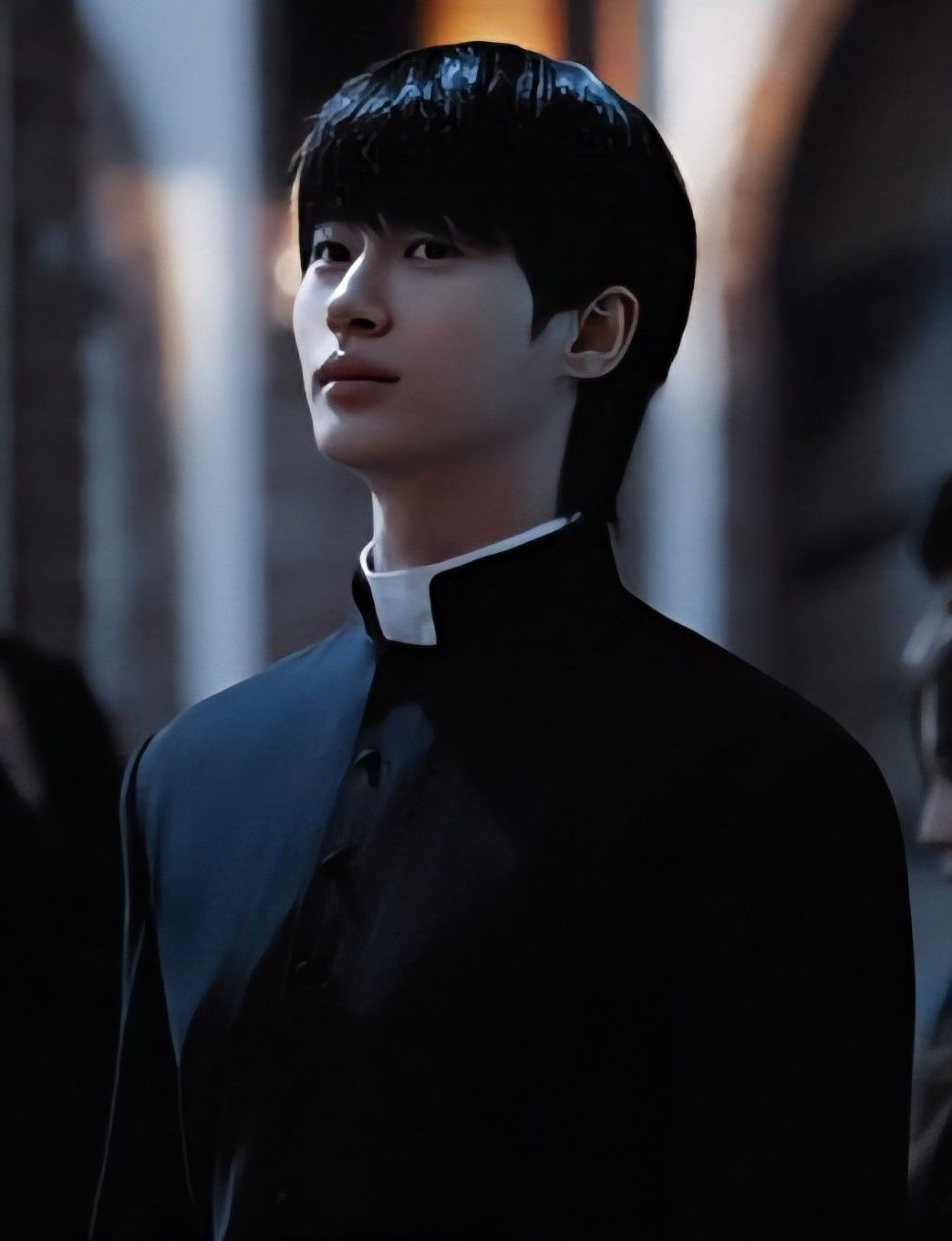 粉絲拍下的邊佑錫瞬間