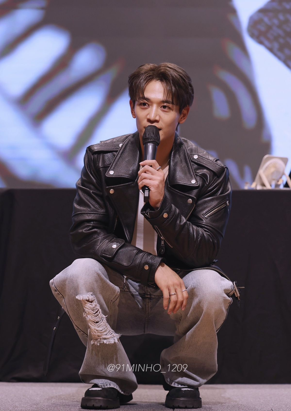 Recent activity shot of Choi Minho