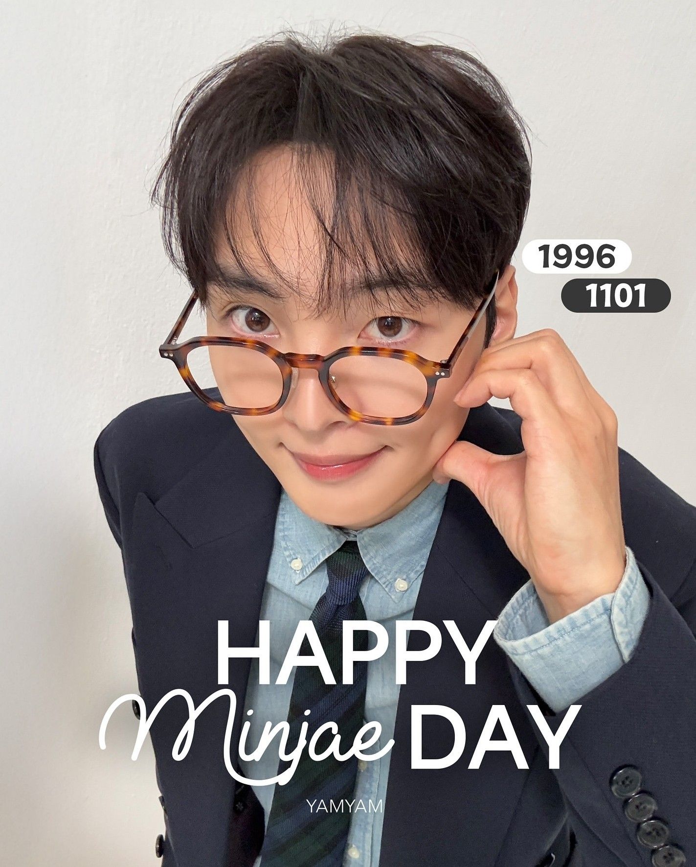 A moment captured by a fan of Kim Minjae