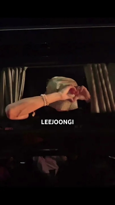 Recent activity shot of Lee Joongi