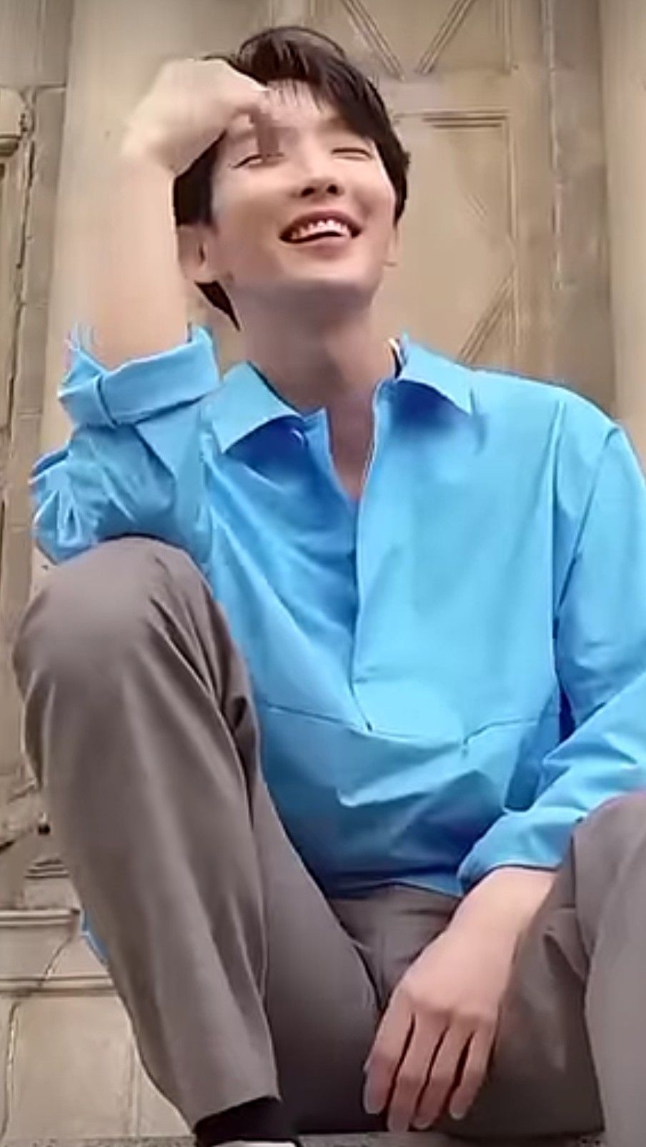 粉絲拍下的李準基瞬間