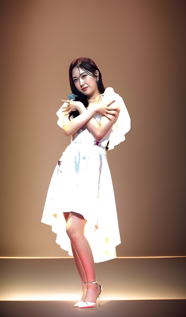 A moment captured by a fan of Jeon Yujin