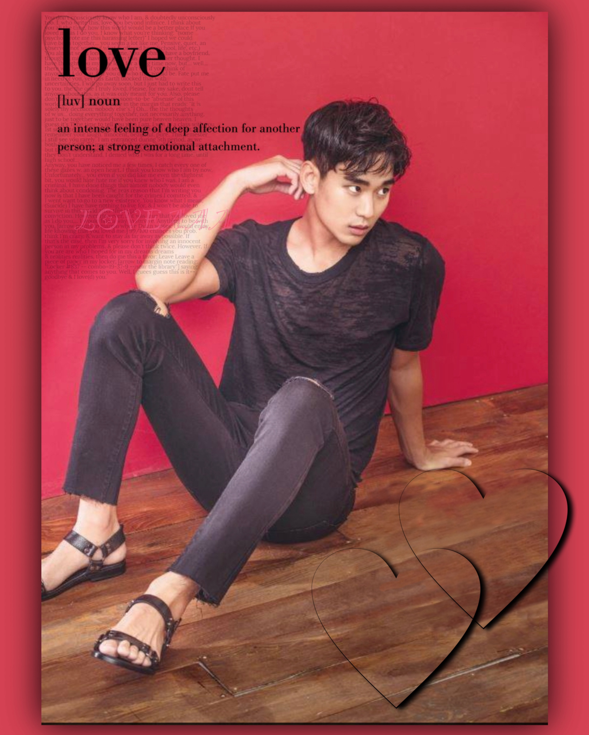 Behind-the-scenes cut of Kim Soohyun